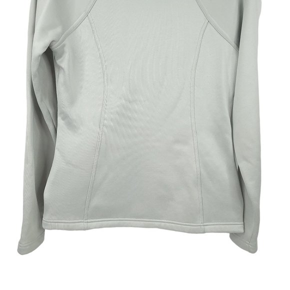 The North Face Full Zip Athletic Fit Jacket Womens Size S Long Sleeve Gray - Picture 6 of 13